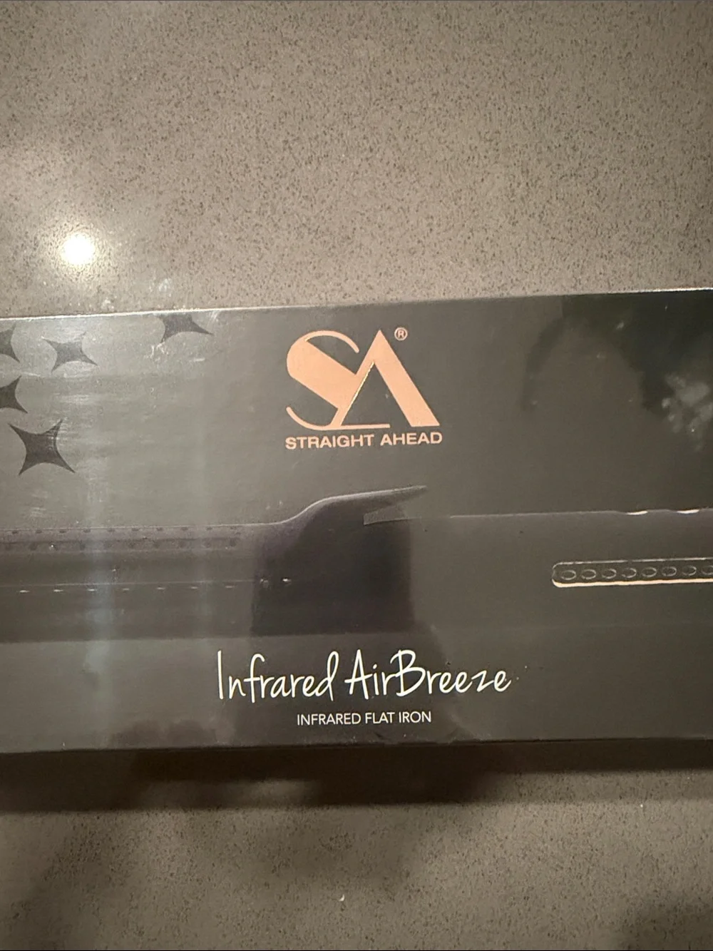 Infrared AirBreeze Black Flat Iron